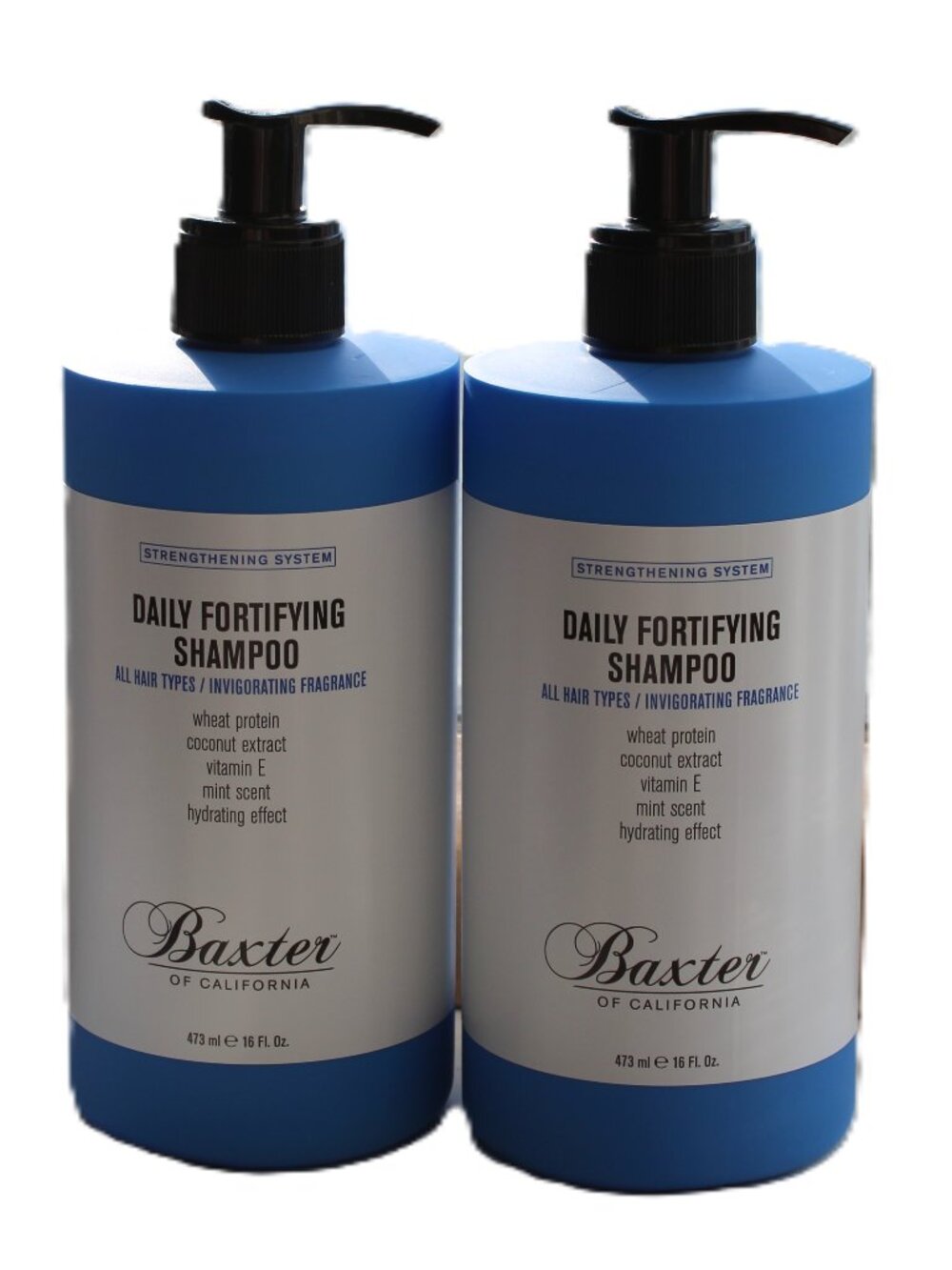 Baxter Of California Daily Fortifying Shampoo 16 oz (lot of 2pc)